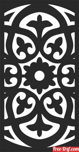 download decorative Pattern Door   PATTERN free ready for cut