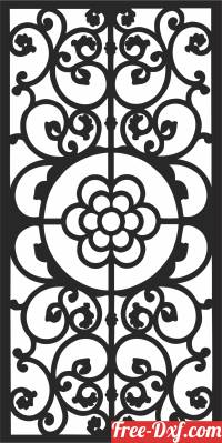 download wall   Decorative   PATTERN   door decorative free ready for cut