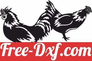Rooster Chicken Garden Farm decoration