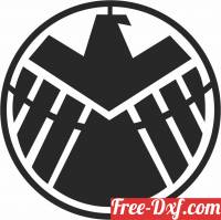 download shields Avengers logo free ready for cut