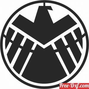 download shields Avengers logo free ready for cut