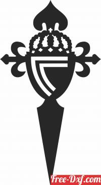 download Celta Vigo Logo football free ready for cut