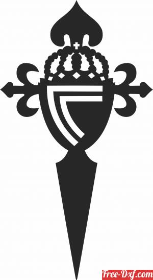 download Celta Vigo Logo football free ready for cut