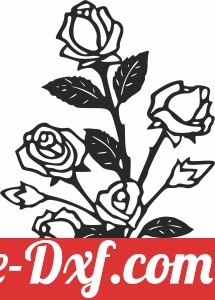 Floral Roses flowers clipart