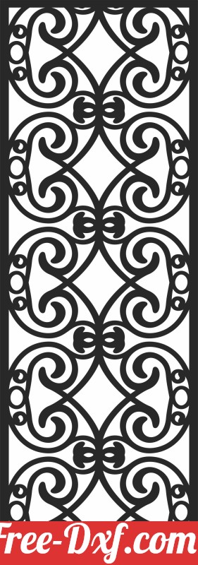 Download wall PATTERN wall Gaooy High quality free Dxf files,