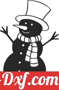 Snowman christmas design