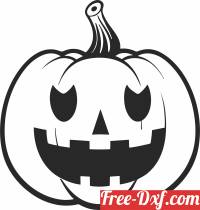 download Pumpkin halloween cliparts free ready for cut