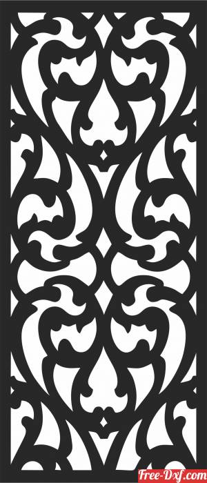 download screen Pattern   door  DECORATIVE   WALL SCREEN Wall free ready for cut