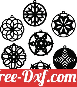pack mandala Ornaments