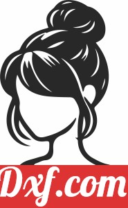 girl with Bun hairstyle
