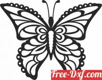 download Beautiful Butterfly free ready for cut