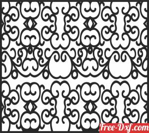 download PATTERN   wall   decorative  pattern   door  SCREEN free ready for cut