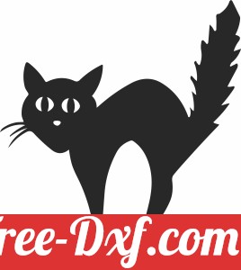 cat halloween art