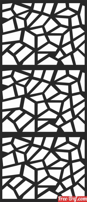 download WALL  DOOR  pattern  SCREEN free ready for cut