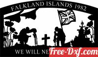 download we will never forget falkland islands free ready for cut