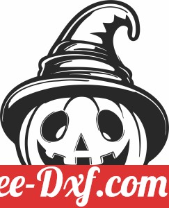 halloween Pumpkin with hat