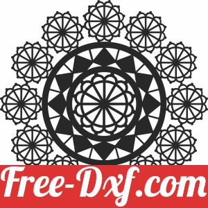 Mandala wall decor
