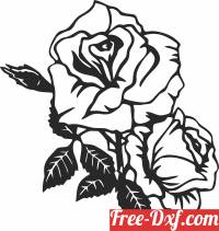download Flowers rose clipart free ready for cut