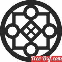 download decorative mandala free ready for cut