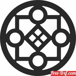 download decorative mandala free ready for cut