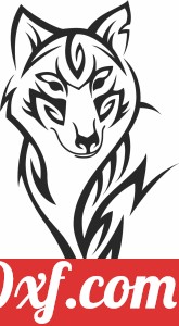 fox tribal design