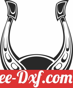 Horseshoe wall sign
