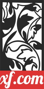 floral decorative pattern panel wall screen