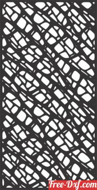 download panel decorative wall screen pattern free ready for cut