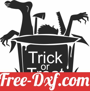 Trick or Treat halloween clipart
