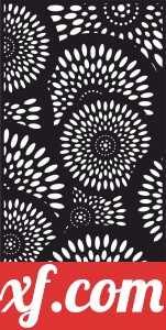 decorative wall screen door panel pattern