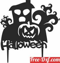 download Halloween boo stake free ready for cut