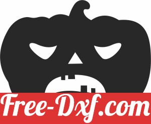 Halloween pampking Silhouette