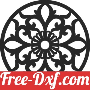 mandala wall decorative pattern