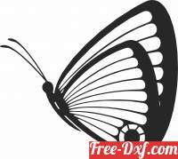download Butterfly decorative free ready for cut