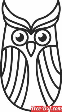 download owl wall art free ready for cut