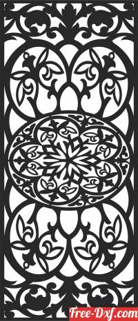 download WALL SCREEN Decorative  DOOR wall screen   Pattern free ready for cut
