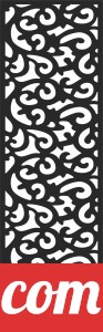 pattern   wall DECORATIVE Screen DOOR