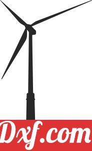 Wind Turbine Clipart