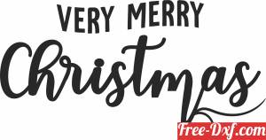 download very merry christmas free ready for cut