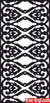 download decorative panel wall screen pattern door free ready for cut