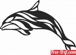 download Dolphin  clipart silhouette free ready for cut
