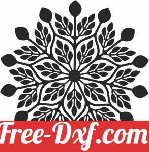 mandala wall sign