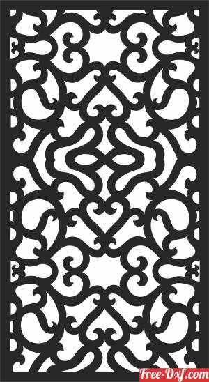 download Door WALL  Pattern   SCREEN   DECORATIVE free ready for cut