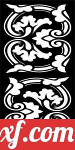 decorative panel floral screen pattern
