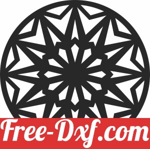mandala wall decor cliparts