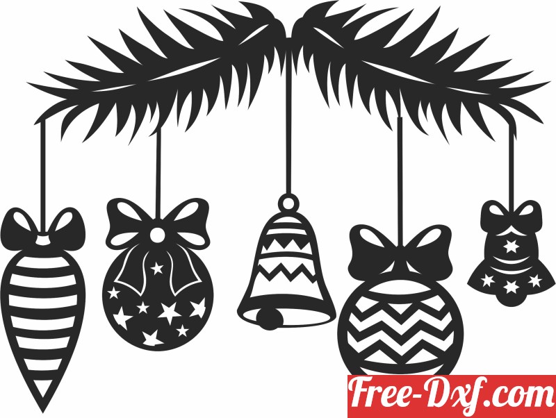 Download christmas ornaments gifts clipart KXKTQ High quality fre