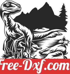 dinosaur scene clipart