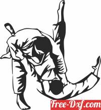 download Judo Fight cliparts free ready for cut