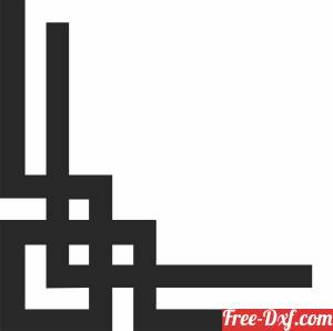 download Screen  decorative Pattern door free ready for cut
