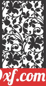 decorative floral panels for doors wall screen pattern